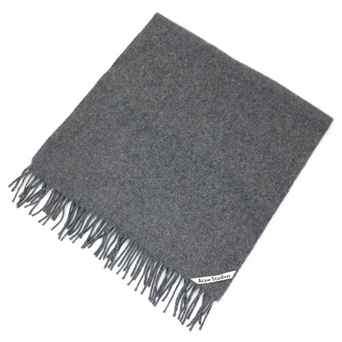 【中古】 Acne Studios アクネステュディオス ストール グレー