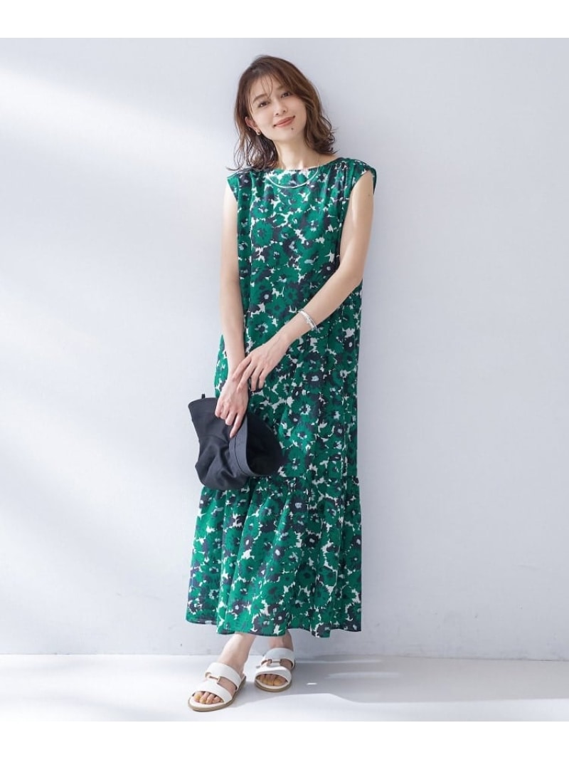 【ティアード/着映え】フラワープリントワンピース UNTITLED ア...(4.0)