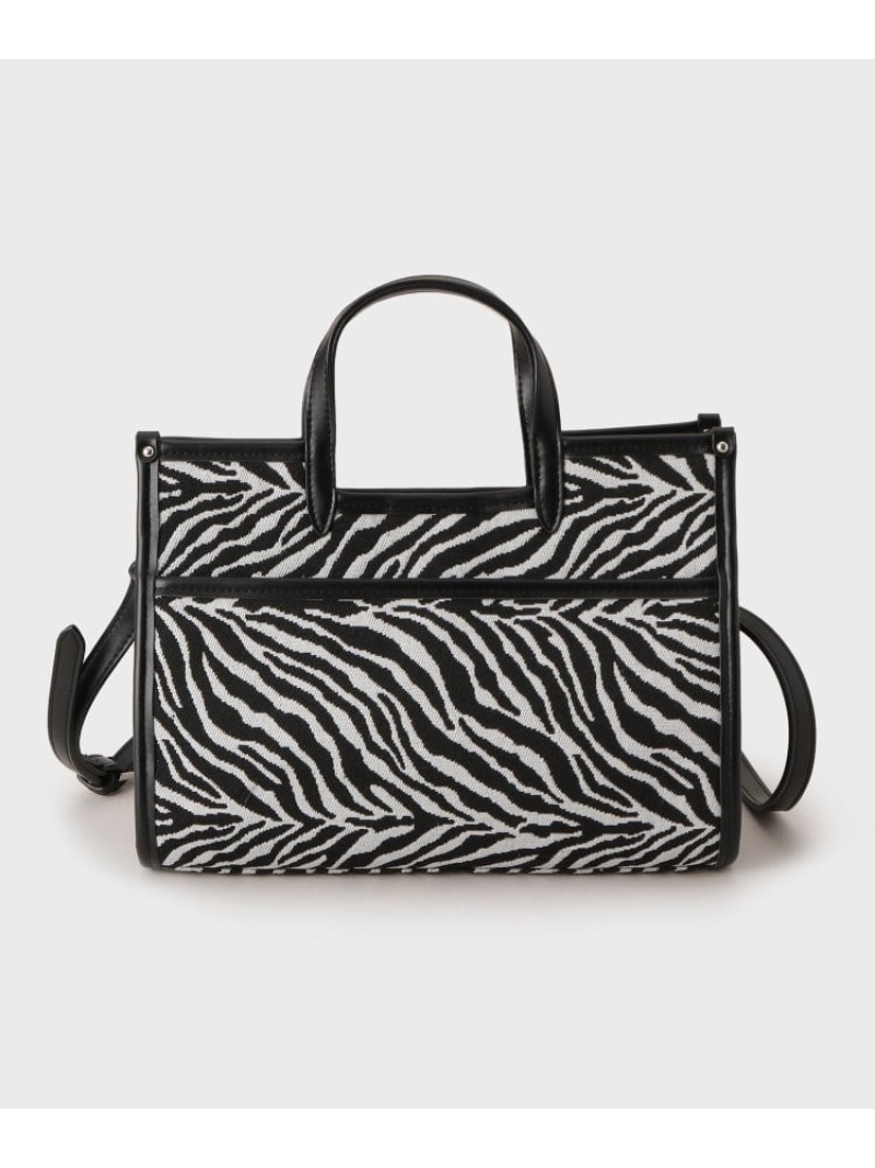 【選べる3柄】ジャカードミディアムトート UNTITLED アンタイトル バッグ トートバッグ ベージュ ブラック【送料無料】[Rakuten Fashion]