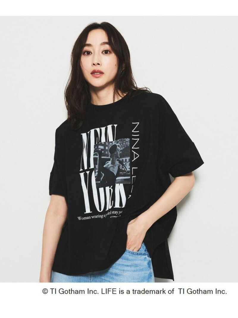 【LIFE PICTURE COLLECTION*GOOD ROCK SPEED】 フォトTシャツ UNTITLED アンタイトル トップス カットソー・Tシャツ ブラック【送料無料】[Rakuten Fashion]