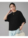 【SALE/30%OFF】【YENN】ファンシーヤーンプルオーバー UNTITLED アンタイトル トップス ニット ベージュ ブラック【RBA_E】【送料無料...