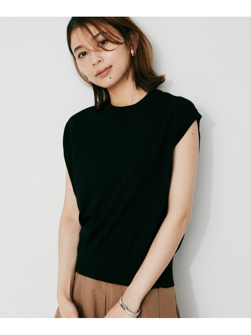 【SALE／20%OFF】【TRADITIONAL WEATHERWEAR】AWRE(アウェア)ニットトップス UNTITLED アンタイトル トップス カットソー・Tシャツ ベージュ ブラック【RBA_E】【送料無料】[Rakuten Fashion]