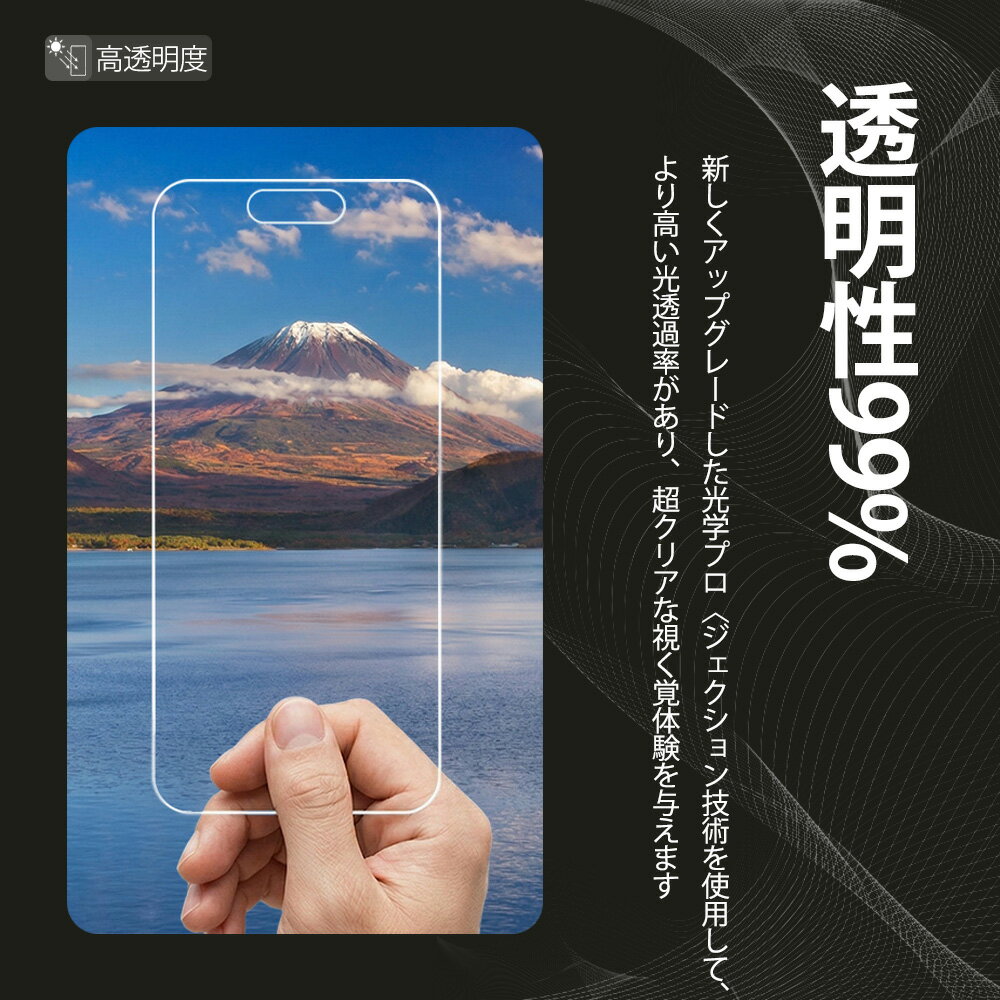 2枚入り|高品質ガラスフィルム iPhone ...の紹介画像2
