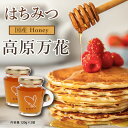 はちみつ 国産 天然 広島県産 非加熱 無添加 ハチミツ 「高原万花」120g×2瓶 (計240g) 標高の高い高原で採蜜された特別な蜂蜜 [ 自然のまま瓶詰さ...
