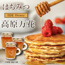 はちみつ 国産 天然 広島県産 非加熱 無添加 ハチミツ 「高原万花」120g×3瓶 (計360g) 標高の高い高原で採蜜された特別な蜂蜜 [ 自然のまま瓶詰さ...