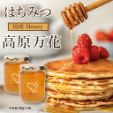 はちみつ 国産 天然 広島県産 非加熱 無添加 ハチミツ 「高原万花」300g×2瓶 (計600g) 標高の高い高原で採蜜された特別な蜂蜜 [ 自然のまま瓶詰さ...
