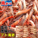 冷凍(生)ブトエビ約400g太海老、ぶとえび海老 山口県 宇部産小エビ、地エビサルエビ、アカシャエビえび 瀬戸内 実用的海鮮 唐揚げ 冷凍