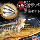 サバ 塩サバ フィーレ 3枚セット しおさば 昆布 塩鯖 旨鯖 汐さば 冷凍 魚 サバ 海鮮 塩さば 3枚卸 魚 冷凍 さば 美味しい 脂が乗ったサバ