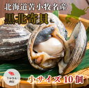北海道苫小牧産 黒北寄貝 小サイズ10個(生ほっき 送料無料 お土産 お歳暮 ギフト お取り寄せ おもてなし グルメ 産直)