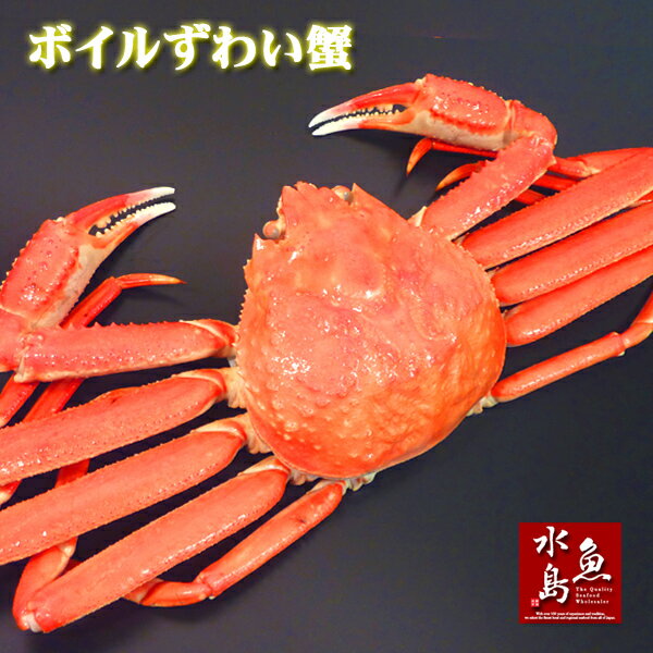 【送料無料】極上品質 ズワイガニ・姿 6杯 3kg箱入り (冷凍)