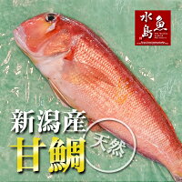 【送料無料】新潟産天然甘鯛アマダイ(グジ)900〜999g(生冷凍)