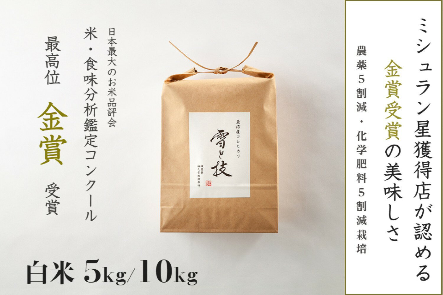 【 令和7年産 新米 】 魚沼産 コシヒカリ ...の紹介画像2
