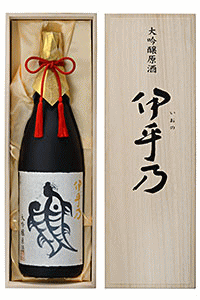 高の井酒造　伊乎乃(いおの) 大吟醸原酒1.8L（取り寄せ商品納期3〜8日）