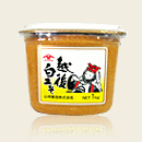 山崎醸造　越後白みそカップ1kg