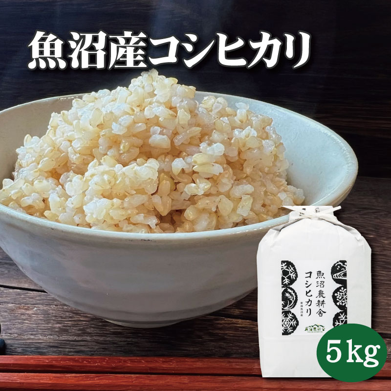 【ポイント20倍！】新米 魚沼産コシヒカリ 玄米 5kg 令和5年産 送料無料 のし対応 5kg こしひかり 魚沼産 コシヒカリ 内祝い 新潟県産コシヒカリ お米五キロ 米 コメ こめ お米 産直 新潟産こしひかり 国産 美味しい 贈り物 ギフト 魚沼コシヒカリ 新潟米のサムネイル