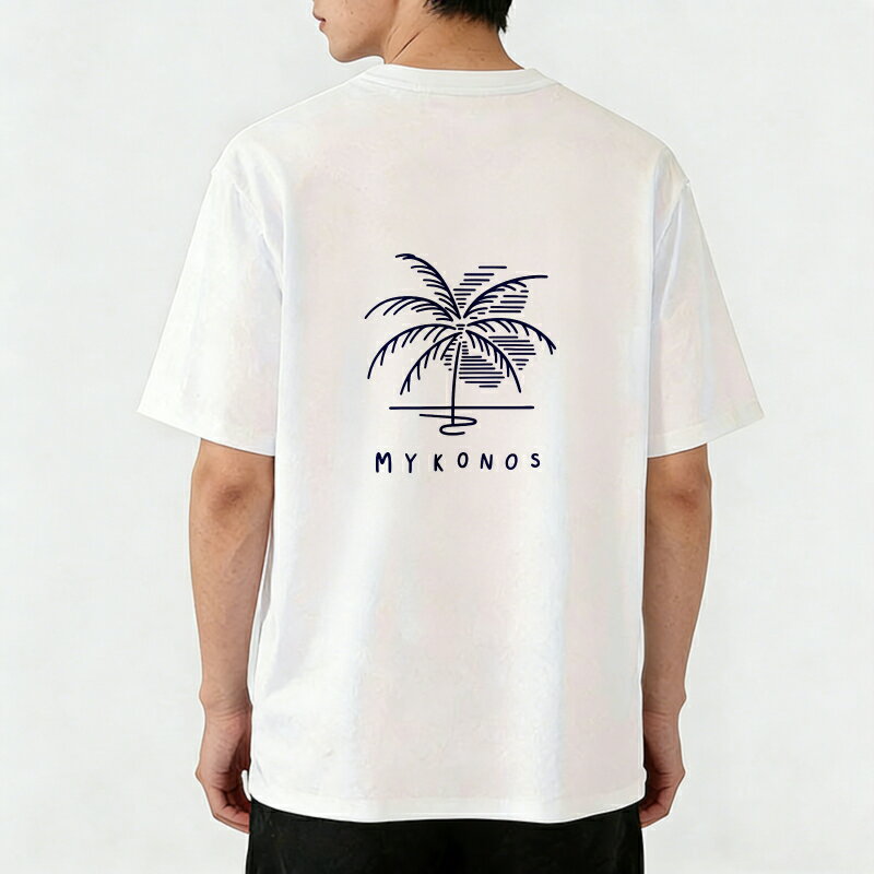 樂天商城 - Tシャツ メンズ プリントTシャツ ティーシャツ 綿100％ コットン 半袖 カジュアル バックプリントtシャツ おしゃれ プリントtシャツ 春 夏 男子 中学生 お揃い 通気性 速乾 吸汗発散 高級 万能 丸首 ストレッチ ギフト プレゼント