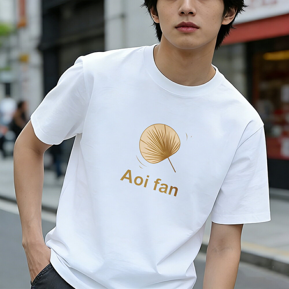 Rakuten - Tシャツ メンズ 半袖 100％コットン ゴールデンファン アオイファン グラフィックプリント おもしろいTシャツ カジュアルTシャツ ティーシャツ 春 夏 男子 中学生 通気性 速乾 吸汗発散 丸首 アウトドア ストレッチ ギフト プレゼント