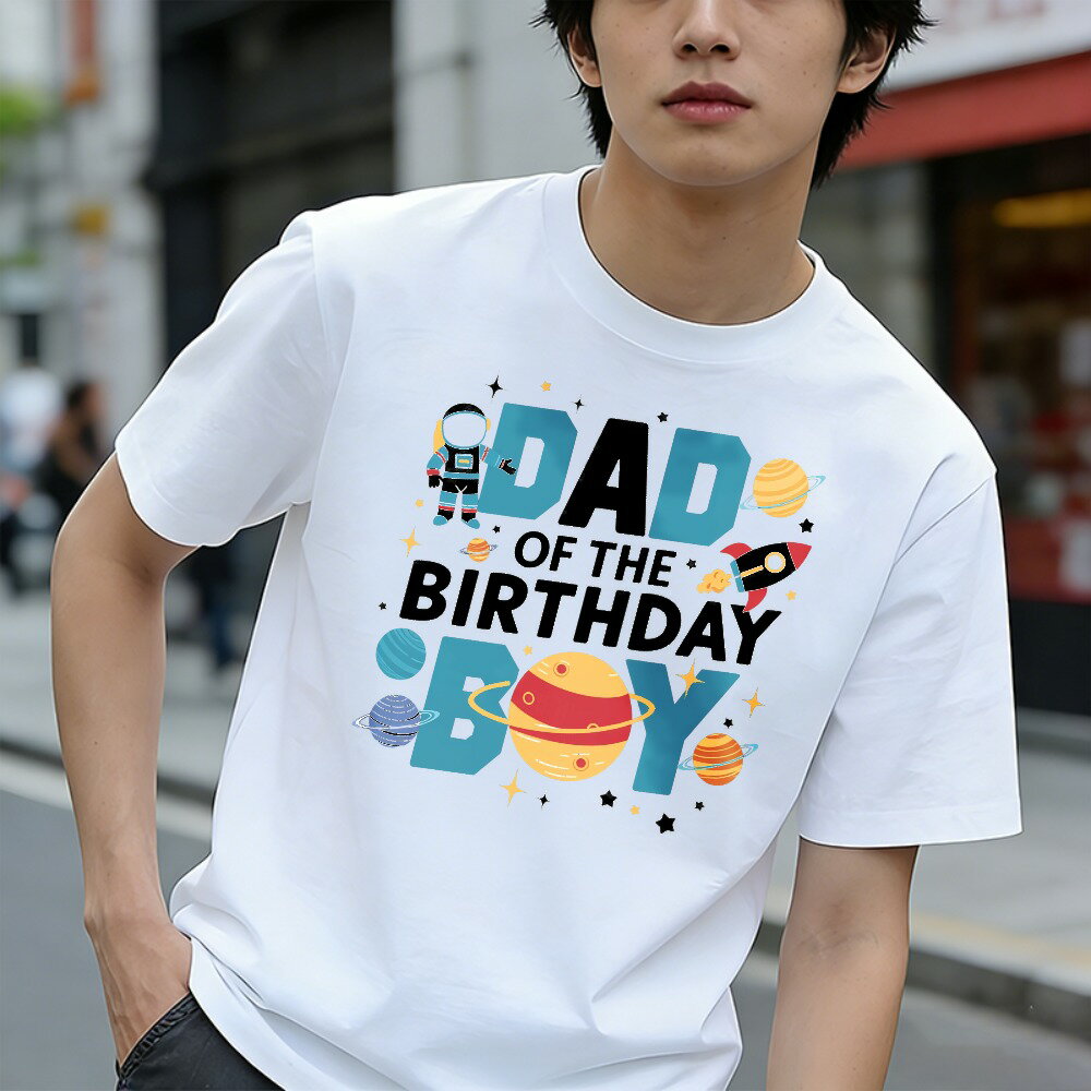 Rakuten - Tシャツ メンズ 半袖 100％コットン 父の日 誕生日の男の子のお父さん グラフィックプリント おもしろいTシャツ カジュアルTシャツ ティーシャツ 春 夏 男子 中学生 通気性 速乾 吸汗発散 丸首 アウトドア ストレッチ ギフト プレゼント