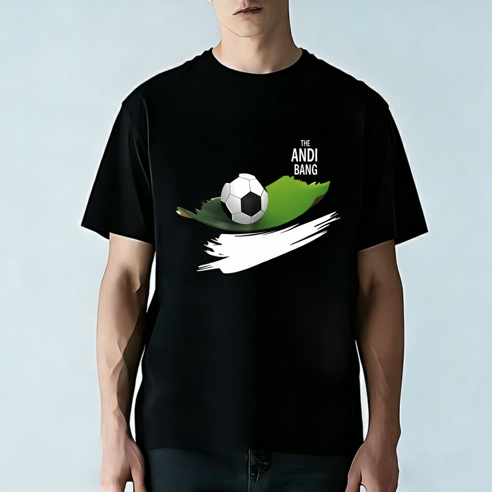 樂天商城 - Tシャツ メンズ 半袖 100％コットン おもしろTシャツ リーフの上のサッカーボール グラフィックプリント おもしろいTシャツ カジュアルTシャツ ティーシャツ 春 夏 男子 中学生 通気性 速乾 吸汗発散 丸首 アウトドア ストレッチ ギフト プレゼント
