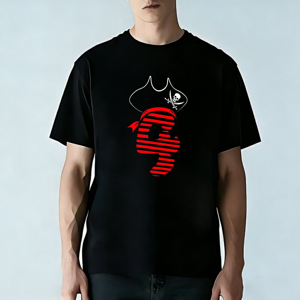 樂天商城 - Tシャツ メンズ 半袖 100％コットン 赤い縞模様の海賊帽（髑髏付き） グラフィックプリント おもしろいTシャツ カジュアルTシャツ ティーシャツ 春 夏 男子 中学生 通気性 速乾 吸汗発散 丸首 アウトドア ストレッチ ギフト プレゼント