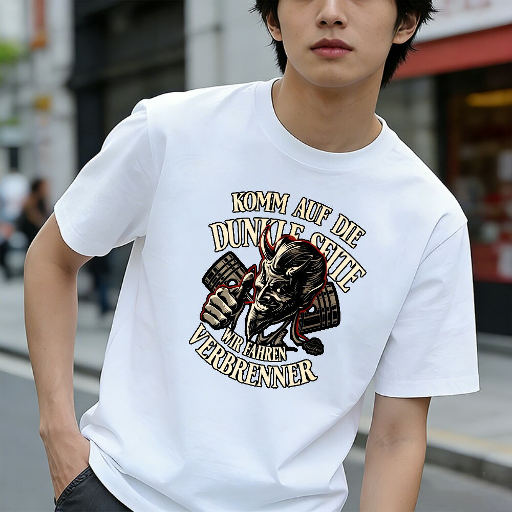 Rakuten - Tシャツ メンズ 半袖 100％コットン アメカジ グラフィックプリント おもしろいTシャツ カジュアルTシャツ ティーシャツ 春 夏 男子 中学生 通気性 速乾 吸汗発散 丸首 アウトドア ストレッチ ギフト プレゼント