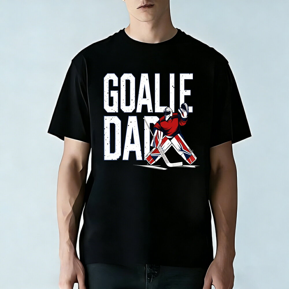 Rakuten - Tシャツ メンズ 半袖 100％コットンゴールキーパー ダッド ホッケー選手 グラフィックプリント おもしろいTシャツ カジュアルTシャツ ティーシャツ 春 夏 男子 中学生 通気性 速乾 吸汗発散 丸首 アウトドア ストレッチ ギフト プレゼント