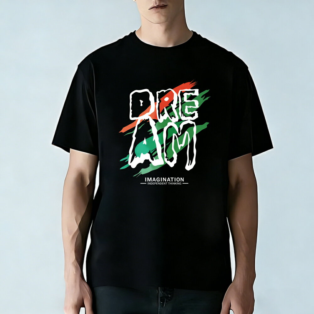 樂天商城 - Tシャツ メンズ 半袖 100％コットン 夢 想像 アート デザイン スタイル グラフィックプリント おもしろいTシャツ カジュアルTシャツ ティーシャツ 春 夏 男子 中学生 通気性 速乾 吸汗発散 丸首 アウトドア ストレッチ ギフト プレゼント