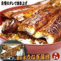 うなぎ国産 鰻蒲焼き愛知県産 鰻 蒲焼 【大2尾】御贈答用【竹ひご箱入】 新鮮 国産 冷蔵発送 贈答品 贈り物 うなぎ ウナギ うなぎの蒲焼 鰻生産高第二位愛知産 市町村別鰻生産高第一位 一色産 土用丑 土用の丑 うなぎかば焼き 贈り物