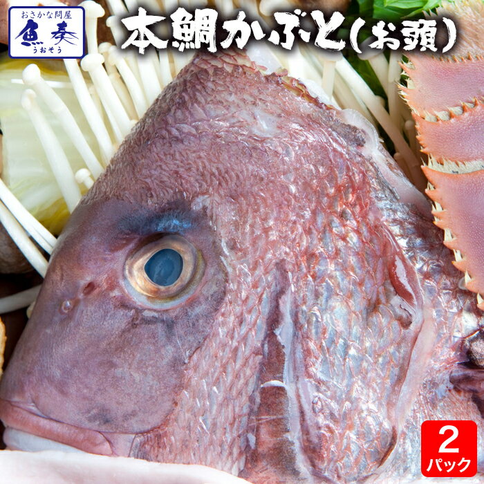 父の日 2024 ギフト 本鯛お頭 【特大鯛かぶと】 2パック 鯛あら 煮つけ 鯛めし 養殖 バーベキュー 海鮮 BBQ セット ごはん 食事 食べ物 惣菜 詰め合わせ キャンプ 海鮮バーベキュー