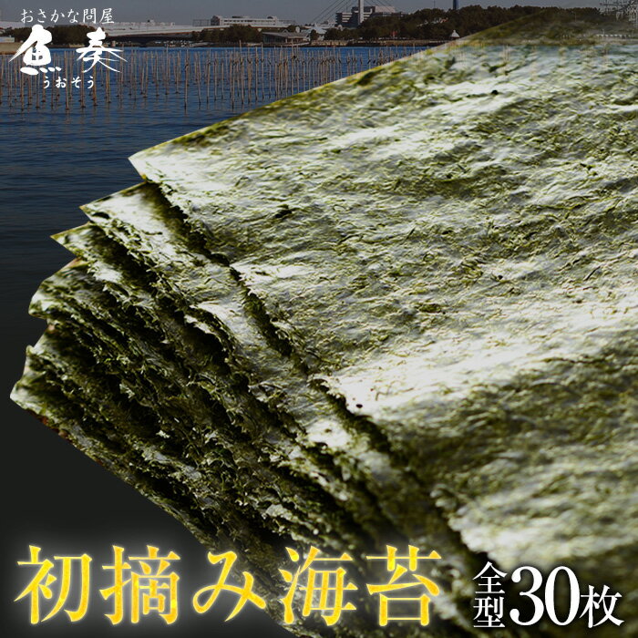 プレミアム初摘海苔 鮨屋ご用達 送料無料 有明産高級焼きのり 全型計30枚 焼き海苔 焼きのり 訳あり 有明海苔 恵方巻 巻きずし おにぎり 手巻き寿司 【メール便ではなく、追跡可能ゆうパケット】