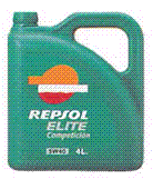 REPSOL（レプソル）　100％化学合成エンジンオイルELITE　コンペティション 5W-40　1L