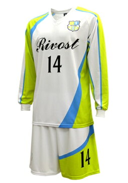 オーダーメイド サッカー・フットサルユニフォームシャツ、パンツセットキッズ ジュニア 大人用