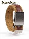 【50%OFFセール】国内正規品 BrownBrown ブラウンブラウン レザー×コットン ブレスレット バングル レザーアクセサリー BBL-697 イエロー
