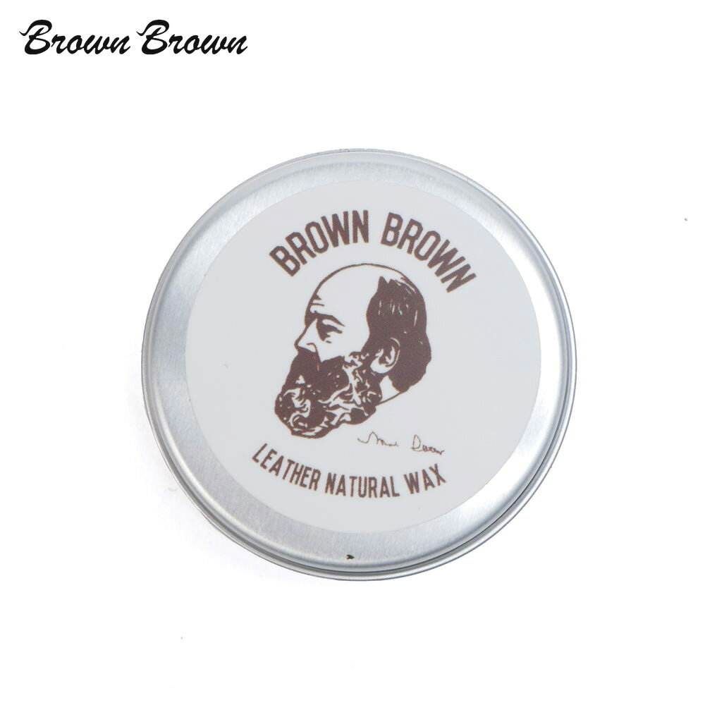 BROWNBROWN ブラウンブラウン アロマワックス 10g ケア用品 レザーメンテナンス用品 b ...