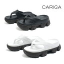 CARIGA カリガ フリップストラップ サンダル メンズ ホワイト ブラック 36 38 40 42 44 46 gf240804