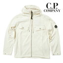 【20%OFFセール】C.P.COMPANY シーピーカンパニー スウェットパーカーブルゾン 厚手スウェット生地 10cmss229a 006063G 国内正規品