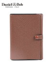 【20%OFFセール】国内正規品 Daniel&Bob ダニエルアンドボブ パスポートケース シボ革 シュリンクレザー GFT097-22-192 BROWN ...