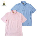 【20%OFF セール】GUY ROVER ギローバー メンズ カッタウェイ 半袖 鹿の子 ポロシャツ ホリゾンタルカラー ピンク ネイビー ビジネス pc23...