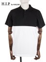 【SALE 返品交換不可】【70%OFF セール】国内正規品 H.I.P. by SOLIDO MSH19S902 PASSO バイカラーポロシャツ コットンポ...