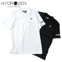 HYDROGEN GOLF ハイドロゲンゴルフ メンズ ショートスリーブ ヘンリーネック ポロシャツ ストレッチ 551-60340001 国内正規品