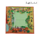 Dieffe Kinloch ディエッフェ キンロック メンズ ハンカチ ポケットチーフ アフリカ オレンジ africa(4)