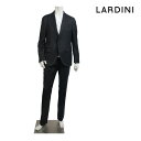 LARDINI ラルディーニ ソリッドスーツ テーラードジャケット スラックス ブラック 3216-86107aq404