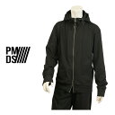 【10%OFFセール】P.M.D.S. ピーエムディーエス メンズ ジップアップ パーカー フーディー 長袖 ブラック セットアップ対応 XENIX BLPCK...