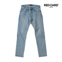 RED CARD Tokyo レッドカード トーキョー メンズ Rhythm Kita-Vintage V Ripped Light リズム ビンテージライト ...