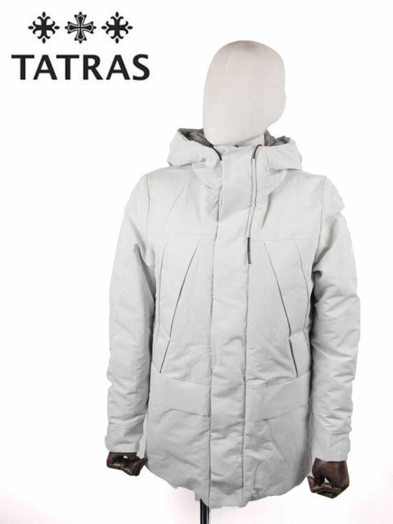 【30%OFFセール】【国内正規品】TATRAS タトラス Rライン COLORADO ミドル丈ダウンコート 隠しポケット MTK20A4187 L.GRAY ライトグレー