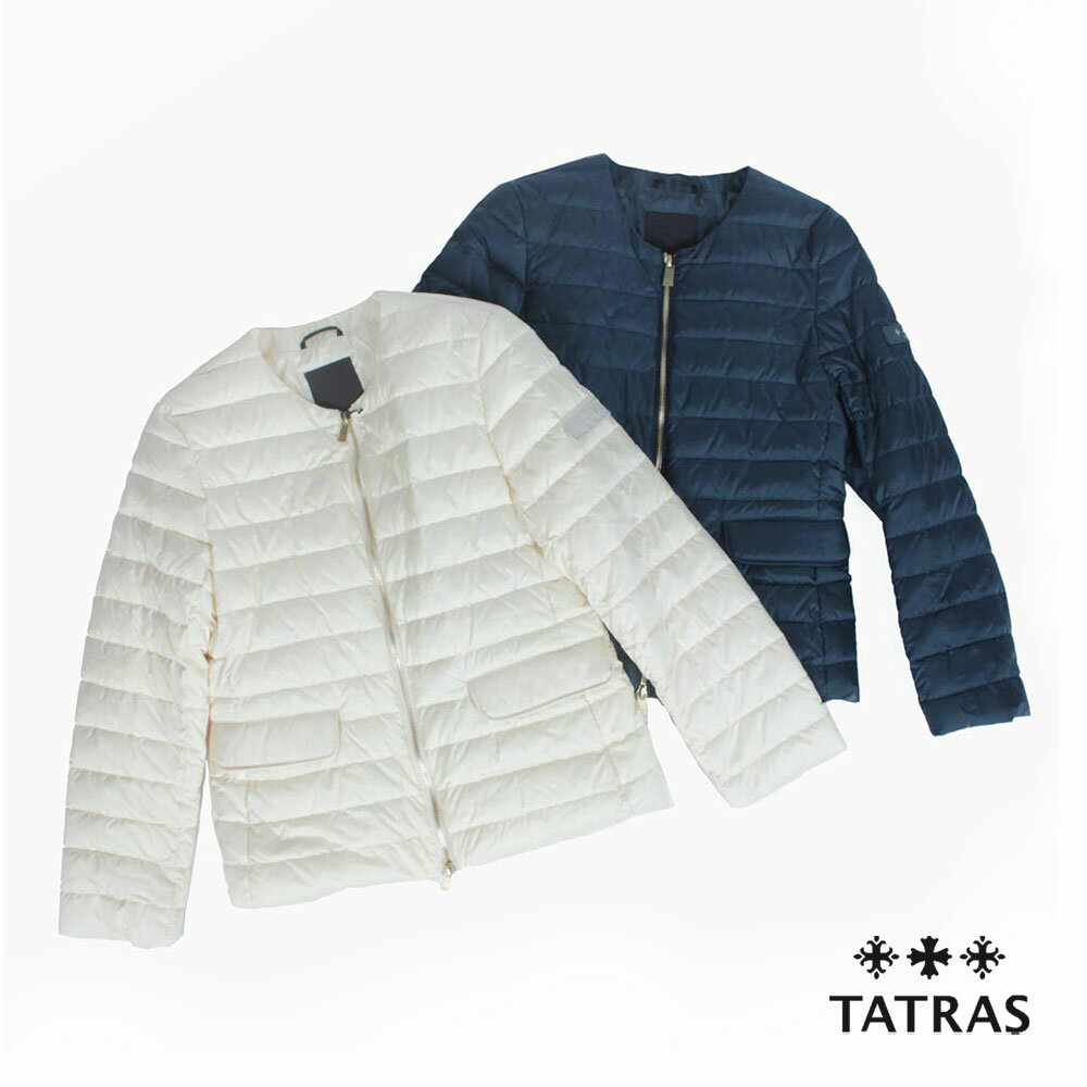 【10%OFFセール】TATRAS タトラス レディース LOKO ロコ ノーカラー ライト ダウン