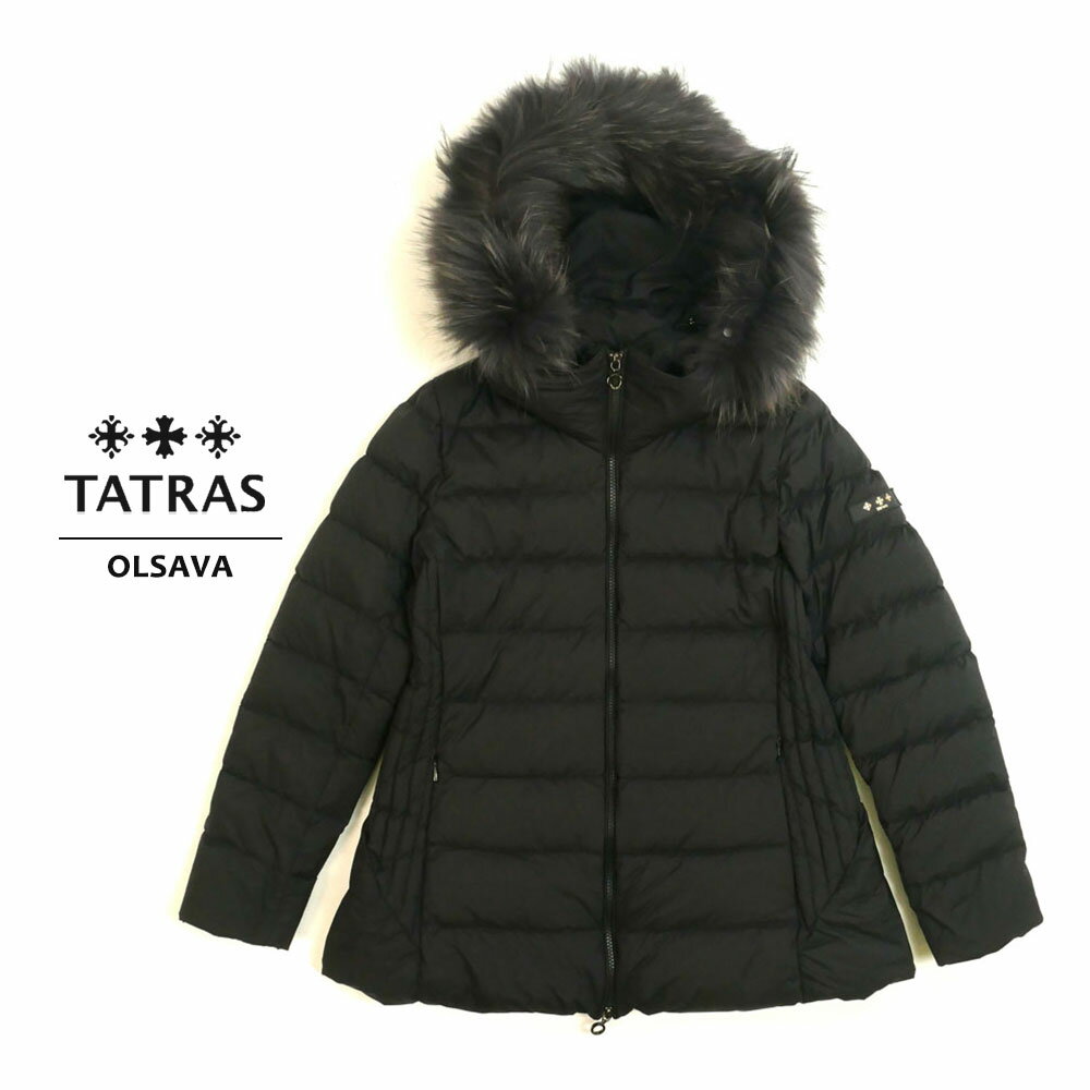 TATRAS タトラス レディース オルサバ コサバナイロンコート ダウンコート ブラック OLSAVA ltat24a4009-d 国内正規品のサムネイル