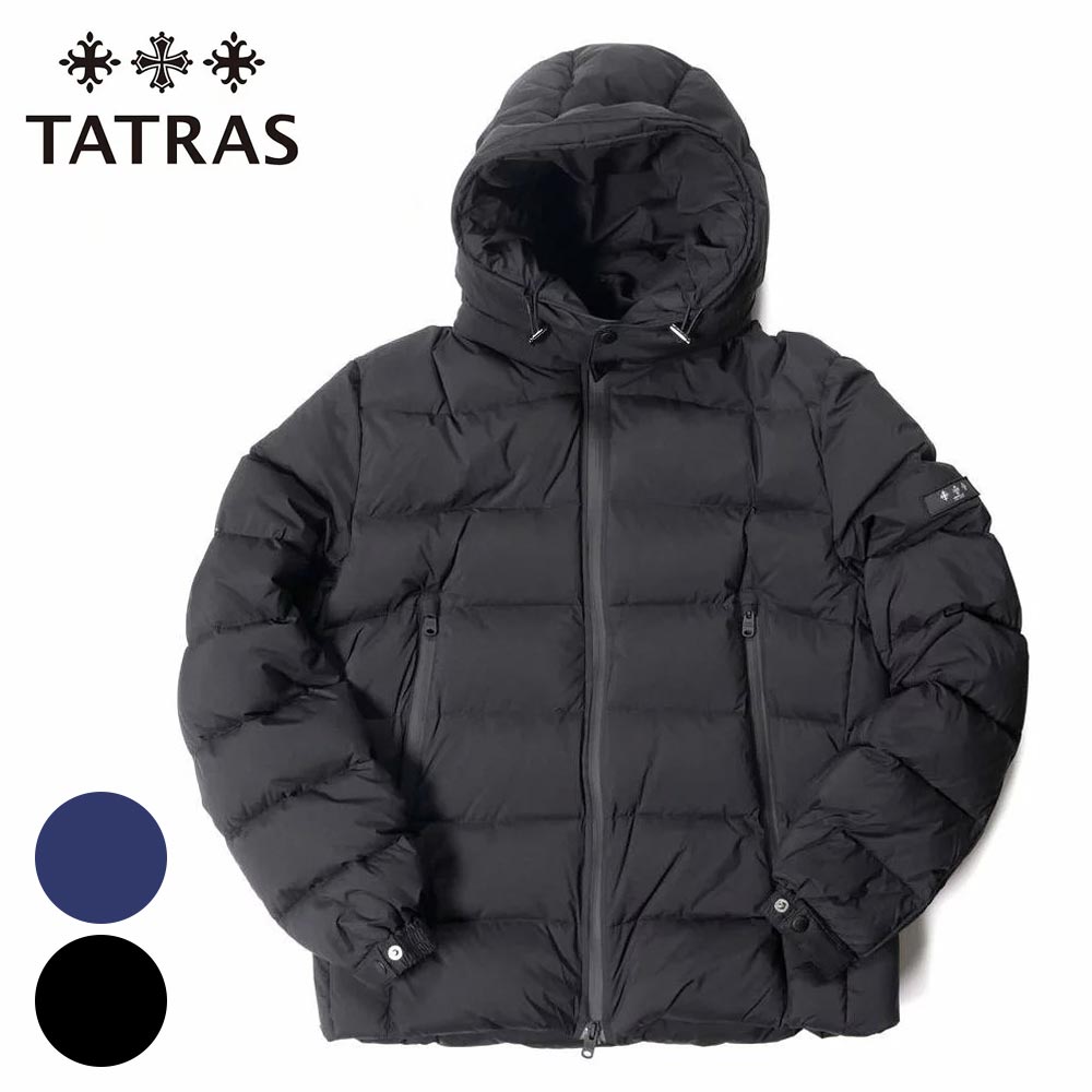 TATRAS タトラス BORBORE ダウンブルゾン ダウンジャケット 非光沢 マット ロゴ MTAT22A4568-D 国内正規品