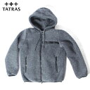 タトラス ボアジャケット メンズ TATRAS タトラス メンズ DOMAGIO ドマージオ ボアパーカー フーディ ジップアップ ダブルジップ ブルゾン mtat22a4860-l 国内正規品