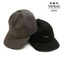 【10%OFFセール】TATRAS タトラス キャップ HITEN mtat24a2054-u 国内正規品 グレー ブラック 国内正規品